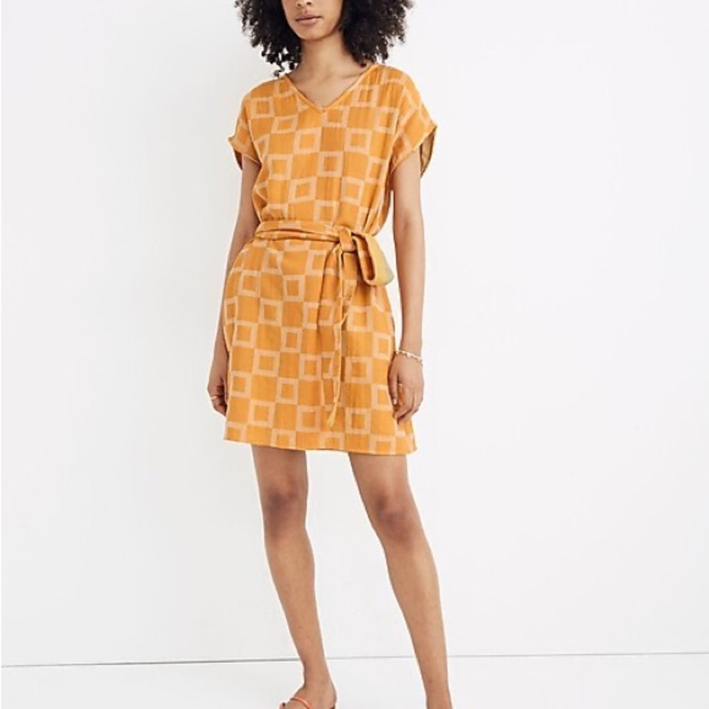 Ace & Jig Olive shift dress M NWT